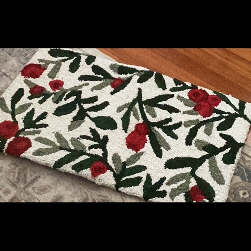 Target Threshold Christmas rug